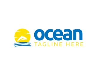 Projekt graficzny logo dla firmy online ocean